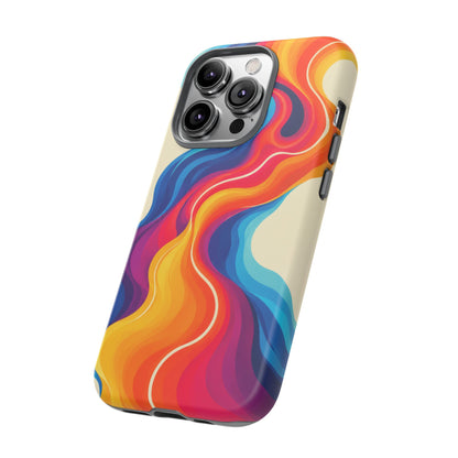 Electric Tide iPhone Tough Case | psychedelic wave