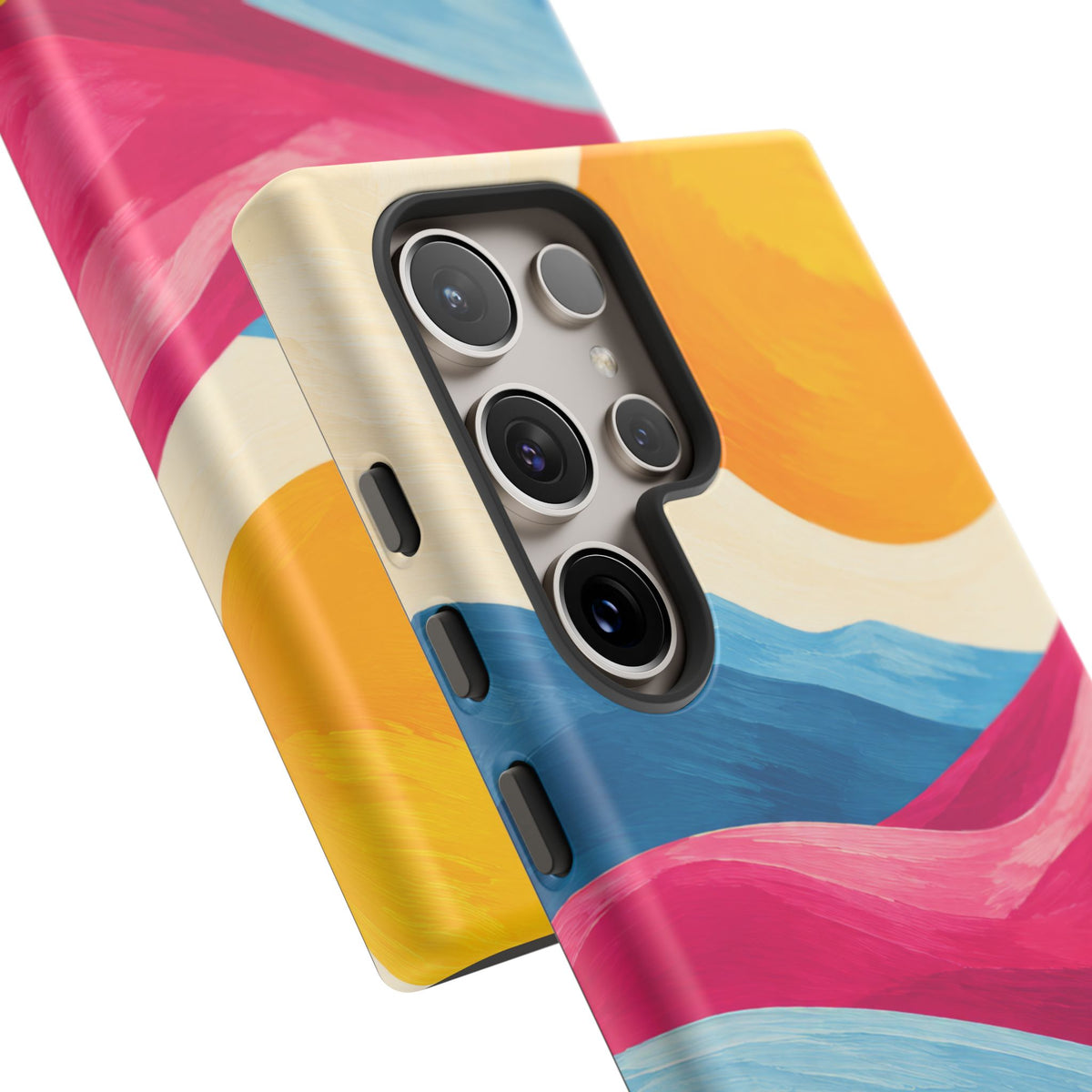 Golden Drift Samsung Galaxy Tough Case | colorful hills