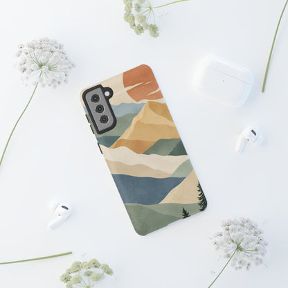 Sage Summit Samsung Galaxy Tough Case | abstract mountains