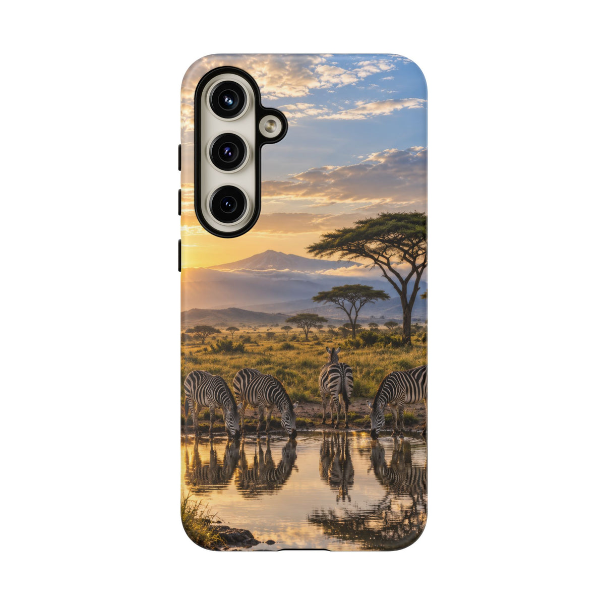 Zebra Water Mirror Samsung Galaxy Tough Case | zebra safari