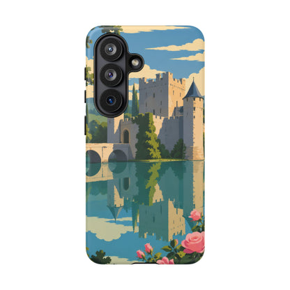 English Castle — Moat and Roses Samsung Galaxy Tough Case