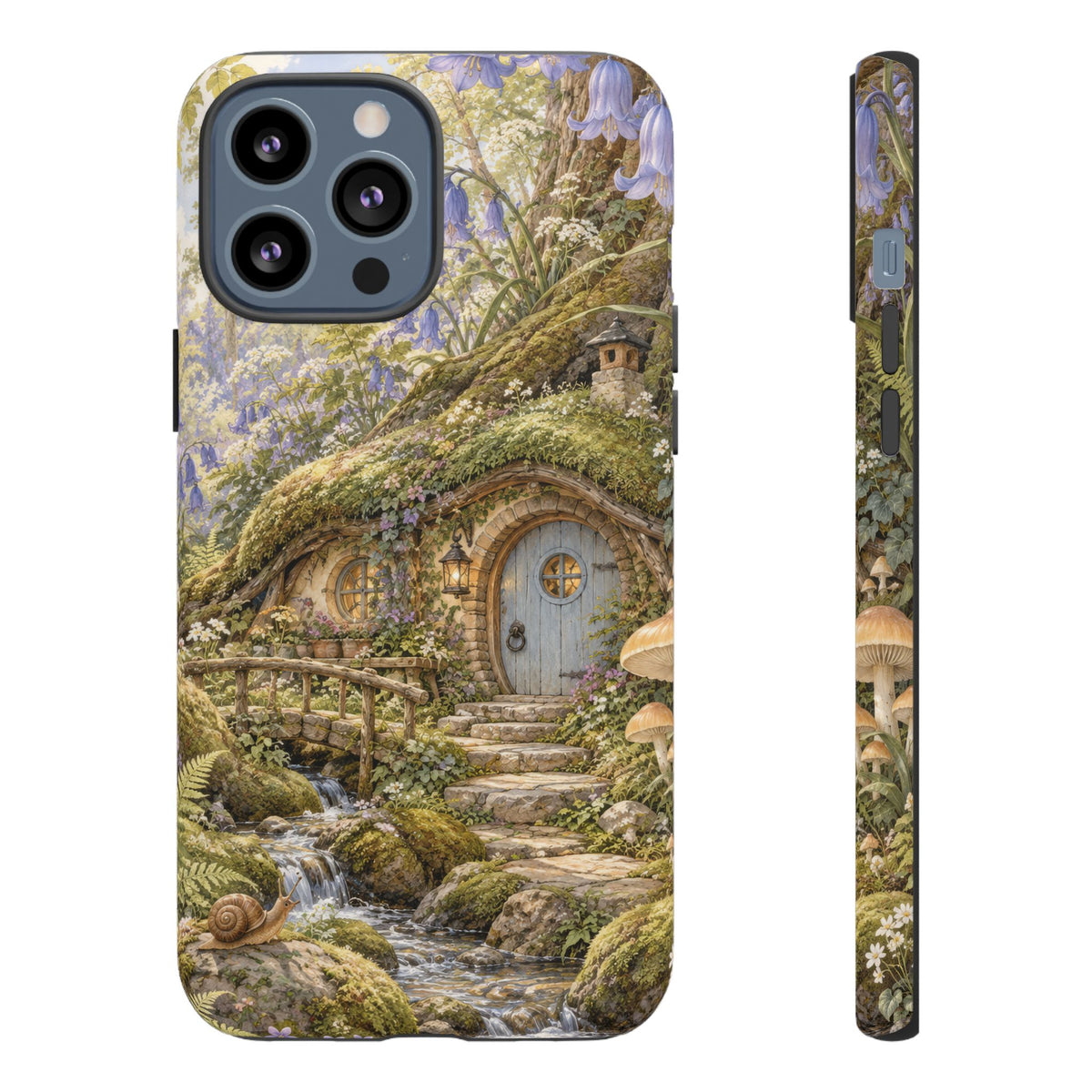 Bluebell Burrow iPhone Tough Case | bluebell cottage