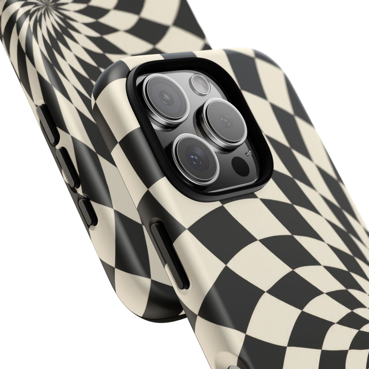 Twist Theory iPhone Tough Case | Optical Checkerboard