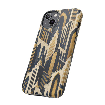 Midnight Metropolis iPhone Tough Case | art deco