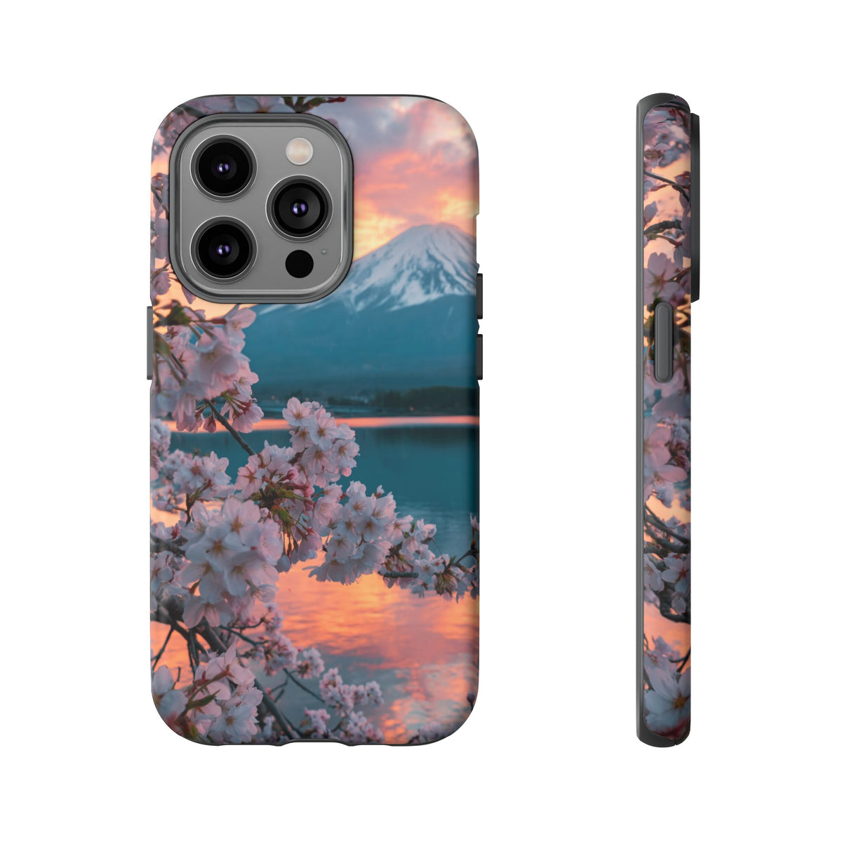 Fuji Petal Reflection iPhone Tough Phone Case