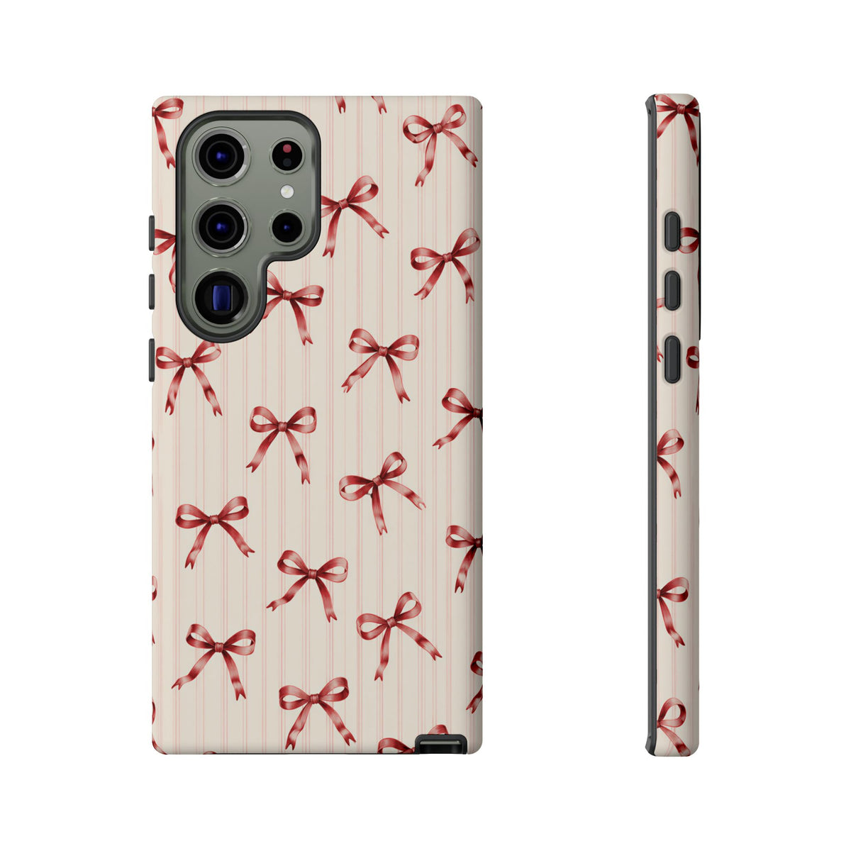Red Bow Samsung Galaxy Tough Case | Ribbon Waltz