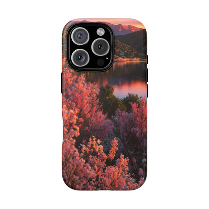 Alpine Bloom Lake iPhone Tough Phone Case