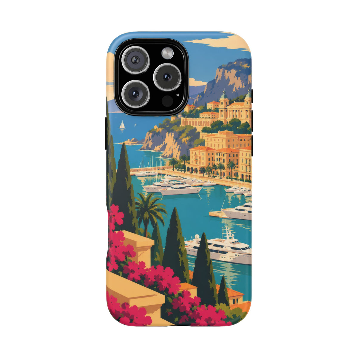 Monte Carlo — Harbor Glamour iPhone Tough Case