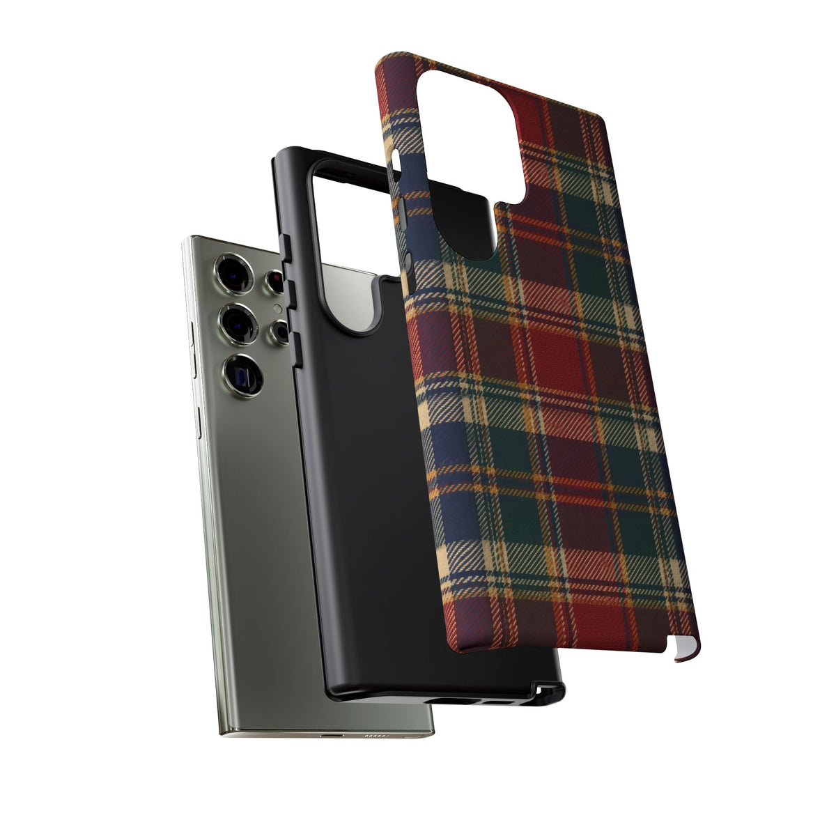 Highland Holiday Samsung Galaxy Tough Case | christmas plaid