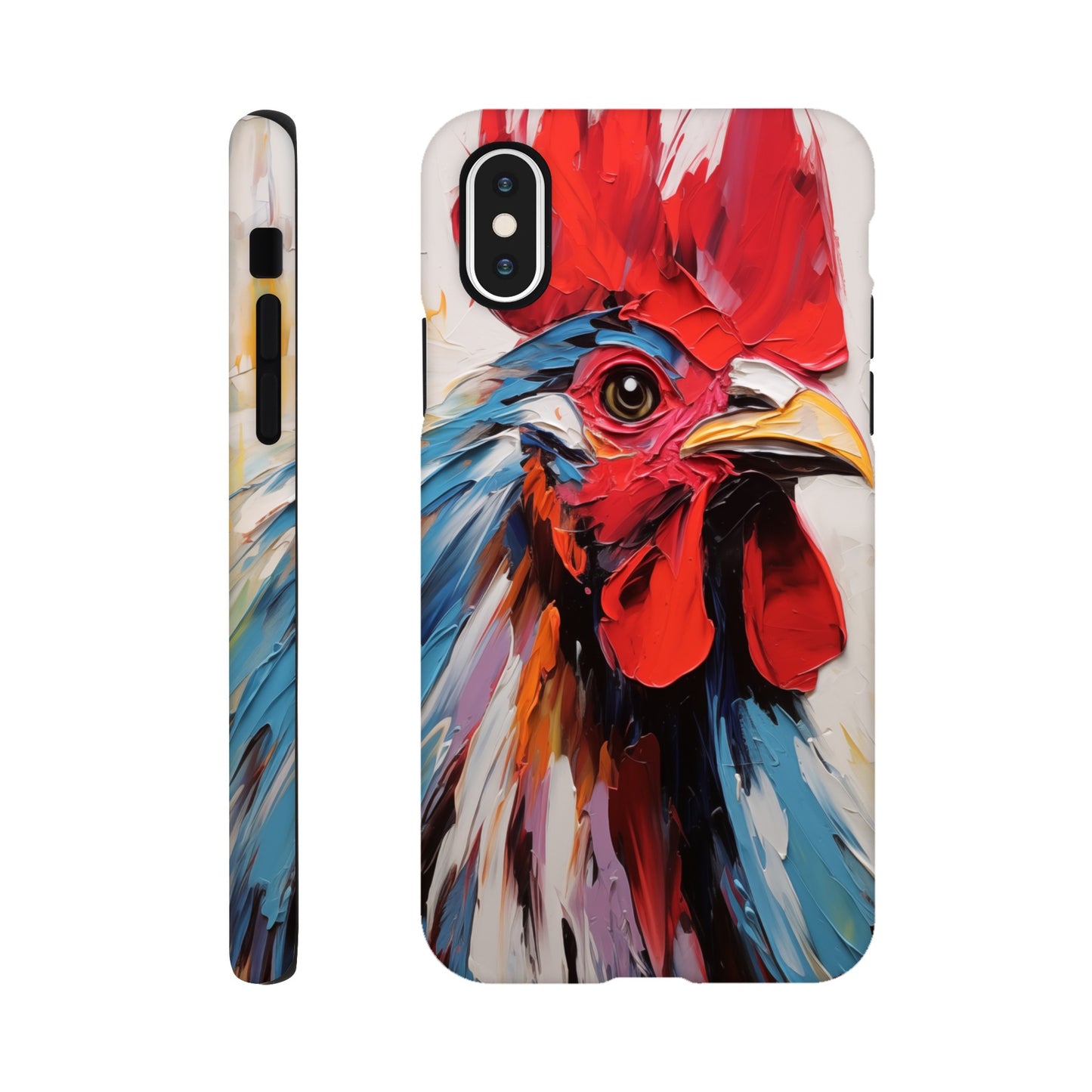iPhone Case - Rooster Vibrant Vigilance
