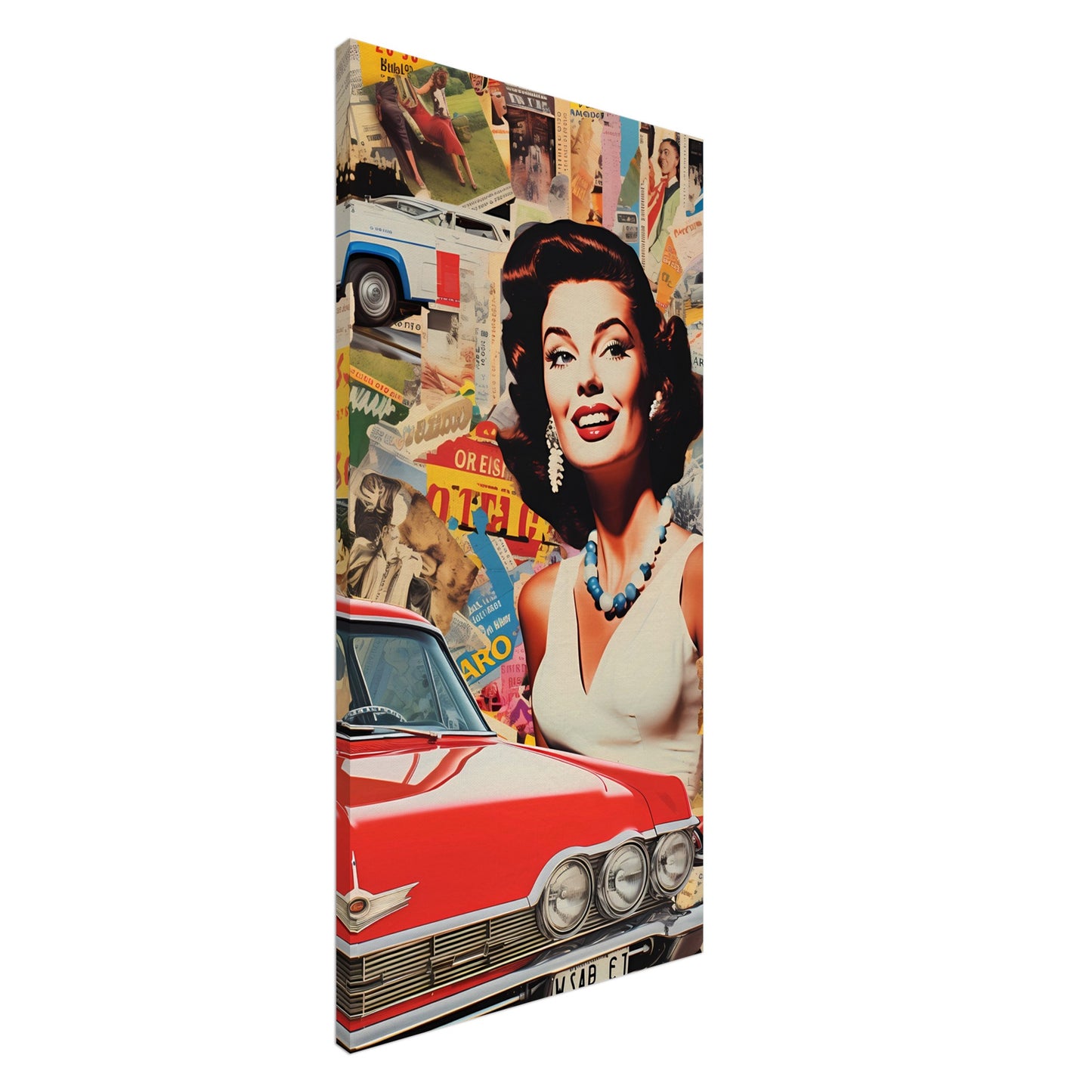 Canvas Wall Art - Nostalgic Drive
