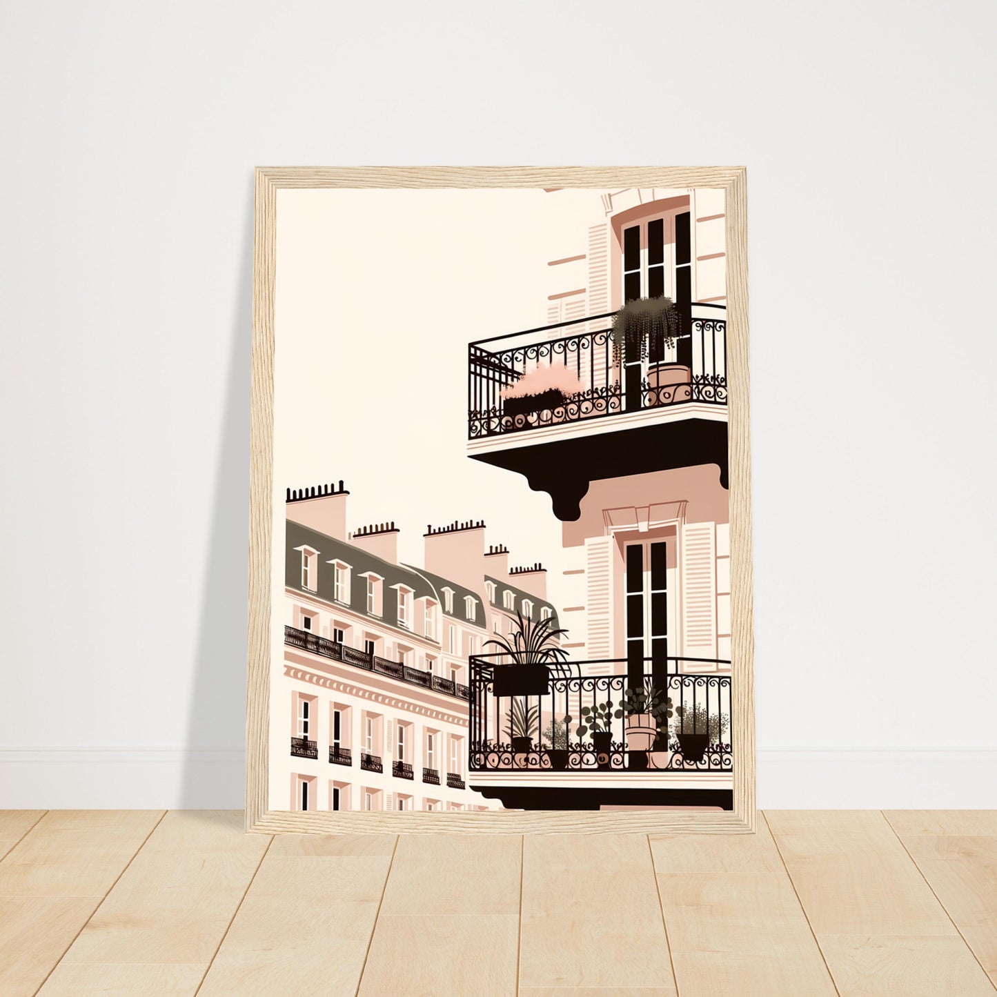 Wall Art - Balcony Bliss in Paris