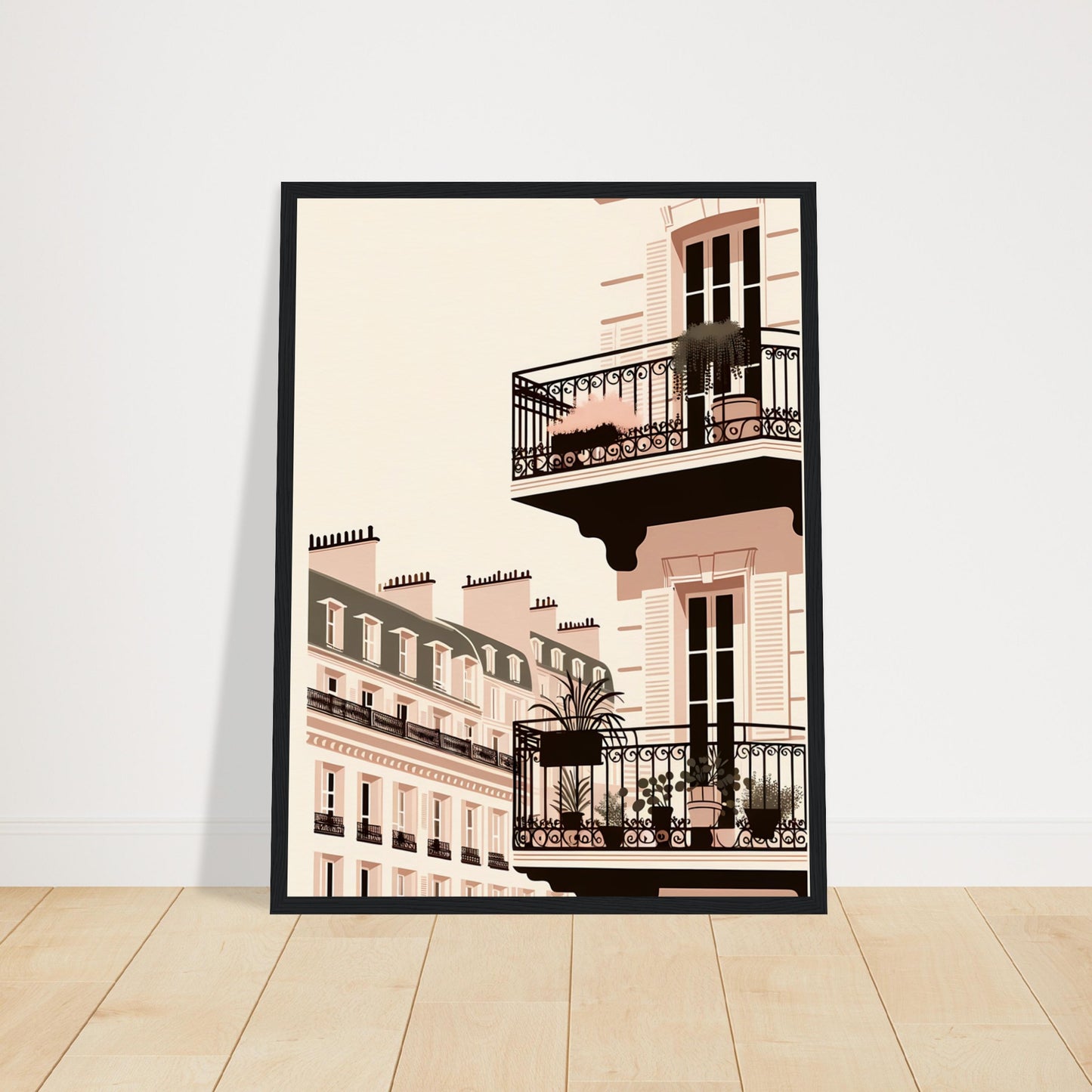 Wall Art - Balcony Bliss in Paris