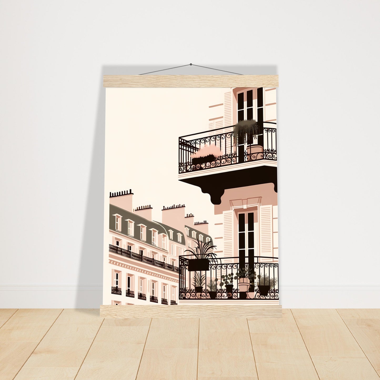 Wall Art - Balcony Bliss in Paris