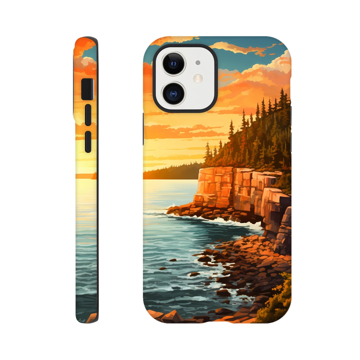 iPhone Case - Acadia Coastal Chronicles (National Park)