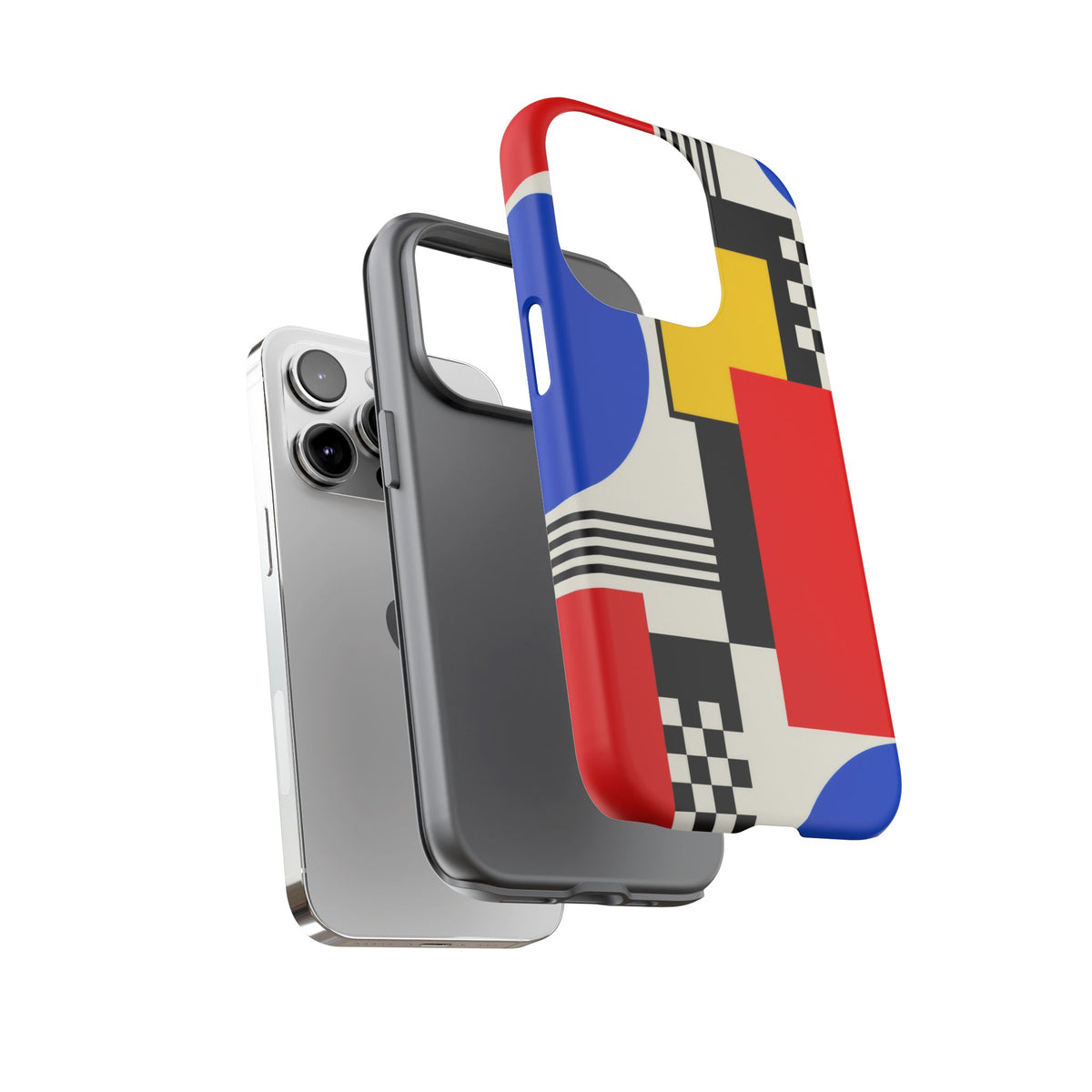 Primary Frequency iPhone Tough Case | Primary Color Geometry