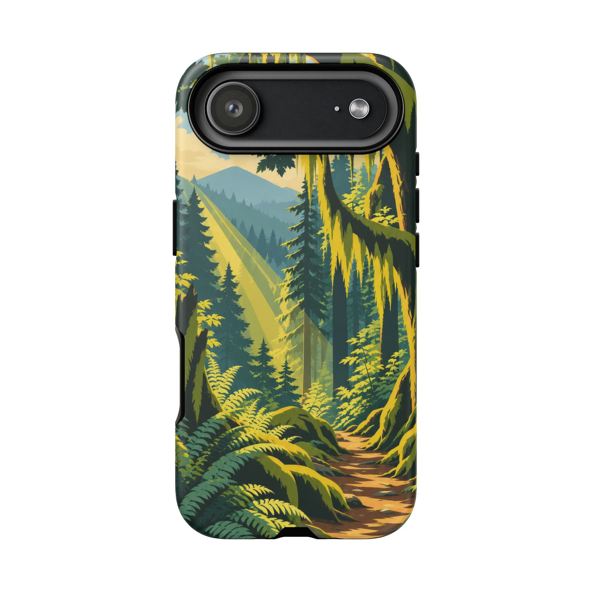 Hoh Rain Forest — Mosslight iPhone Tough Case