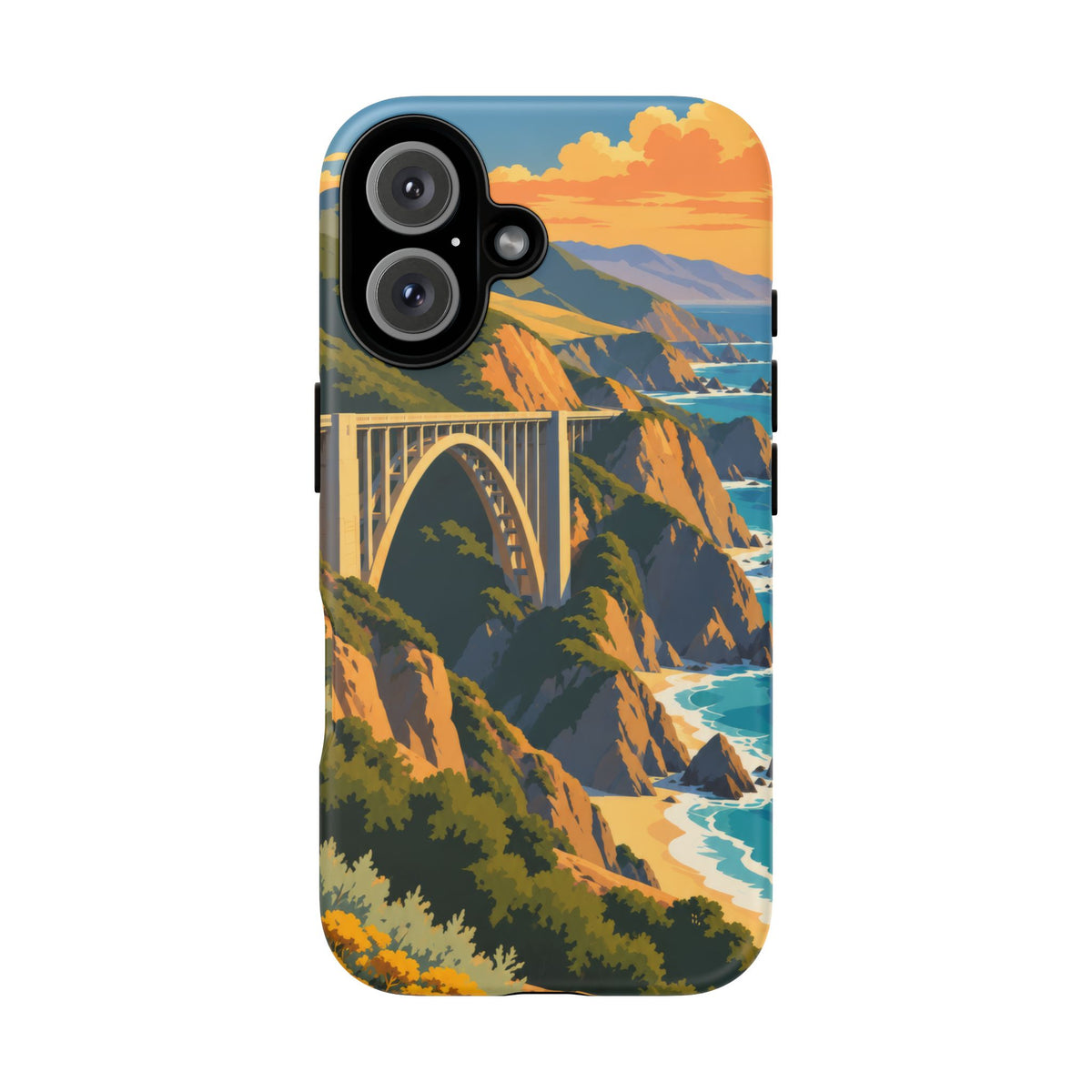 Big Sur — Coastal Arc iPhone Tough Case