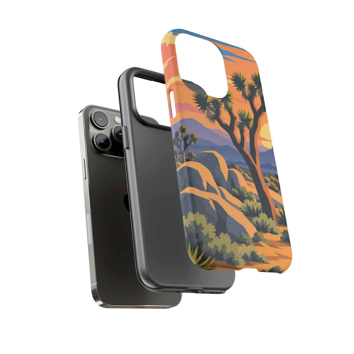 Joshua Tree — Desert Silhouettes iPhone Tough Case