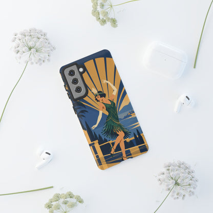 1920s Flapper — Jazz After Dark Samsung Galaxy Tough Case