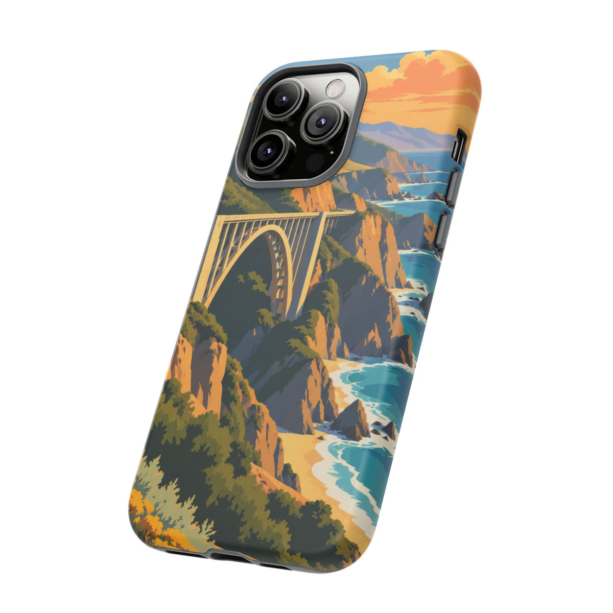Big Sur — Coastal Arc iPhone Tough Case