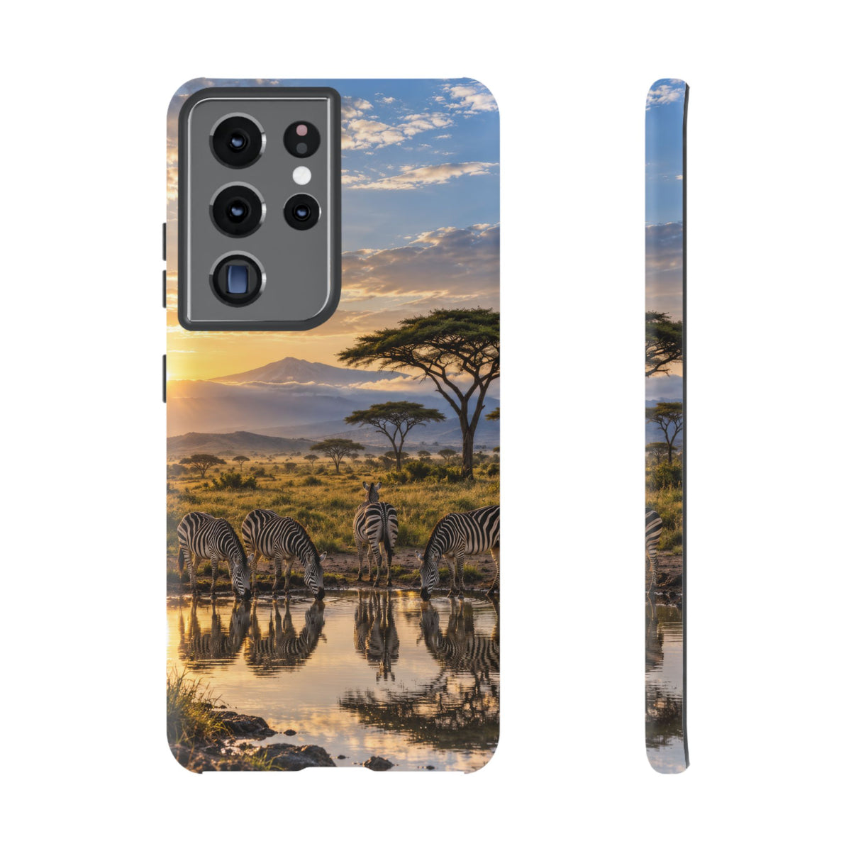 Zebra Water Mirror Samsung Galaxy Tough Case | zebra safari