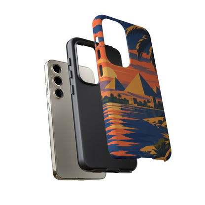 The Pyramids — Nile Dusk Samsung Galaxy Tough Case