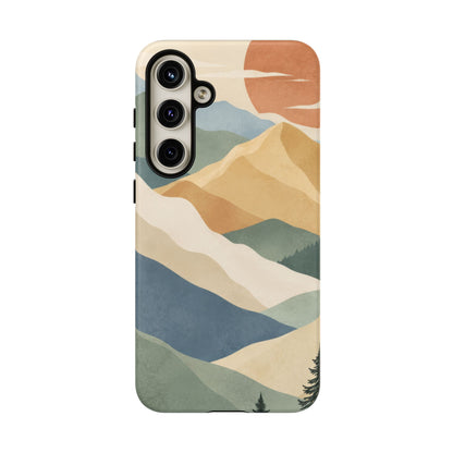 Sage Summit Samsung Galaxy Tough Case | abstract mountains