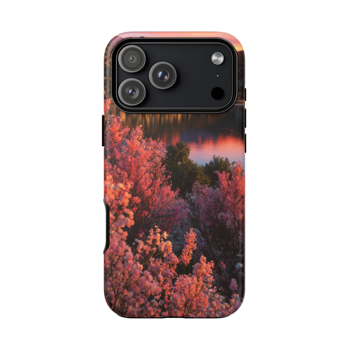 Alpine Bloom Lake iPhone Tough Phone Case