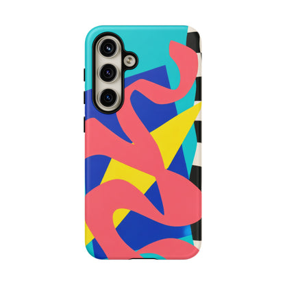 Cut Loose Samsung Galaxy Tough Case | Retro Abstract Art