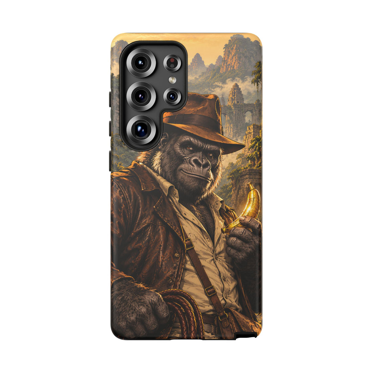 Adventure Gorilla Samsung Galaxy Tough Case | Temple of Bananas