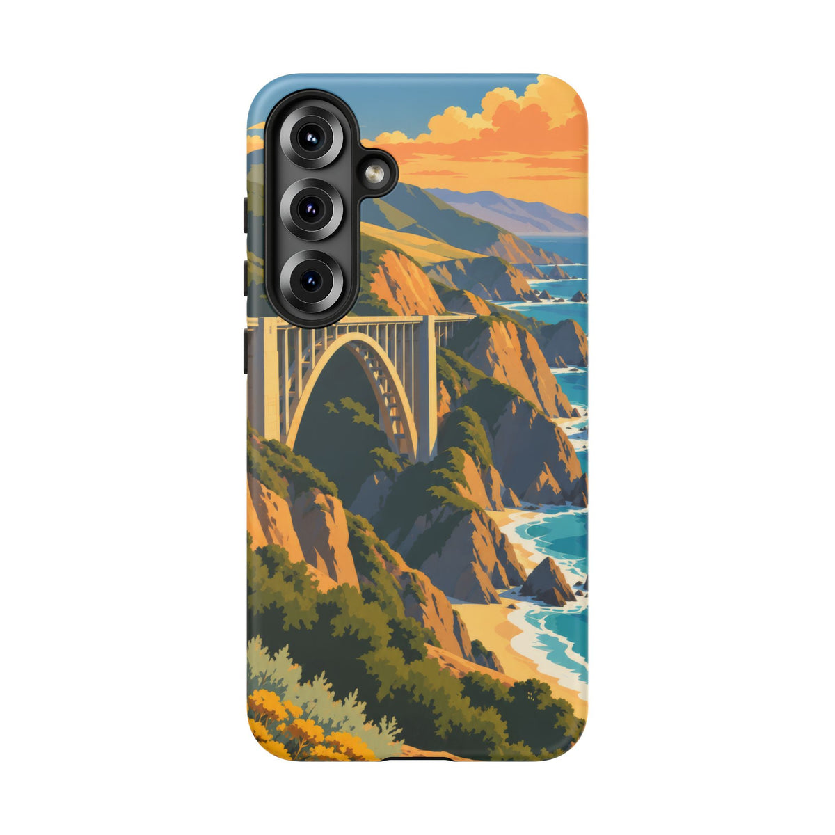 Big Sur — Coastal Arc Samsung Galaxy Tough Case