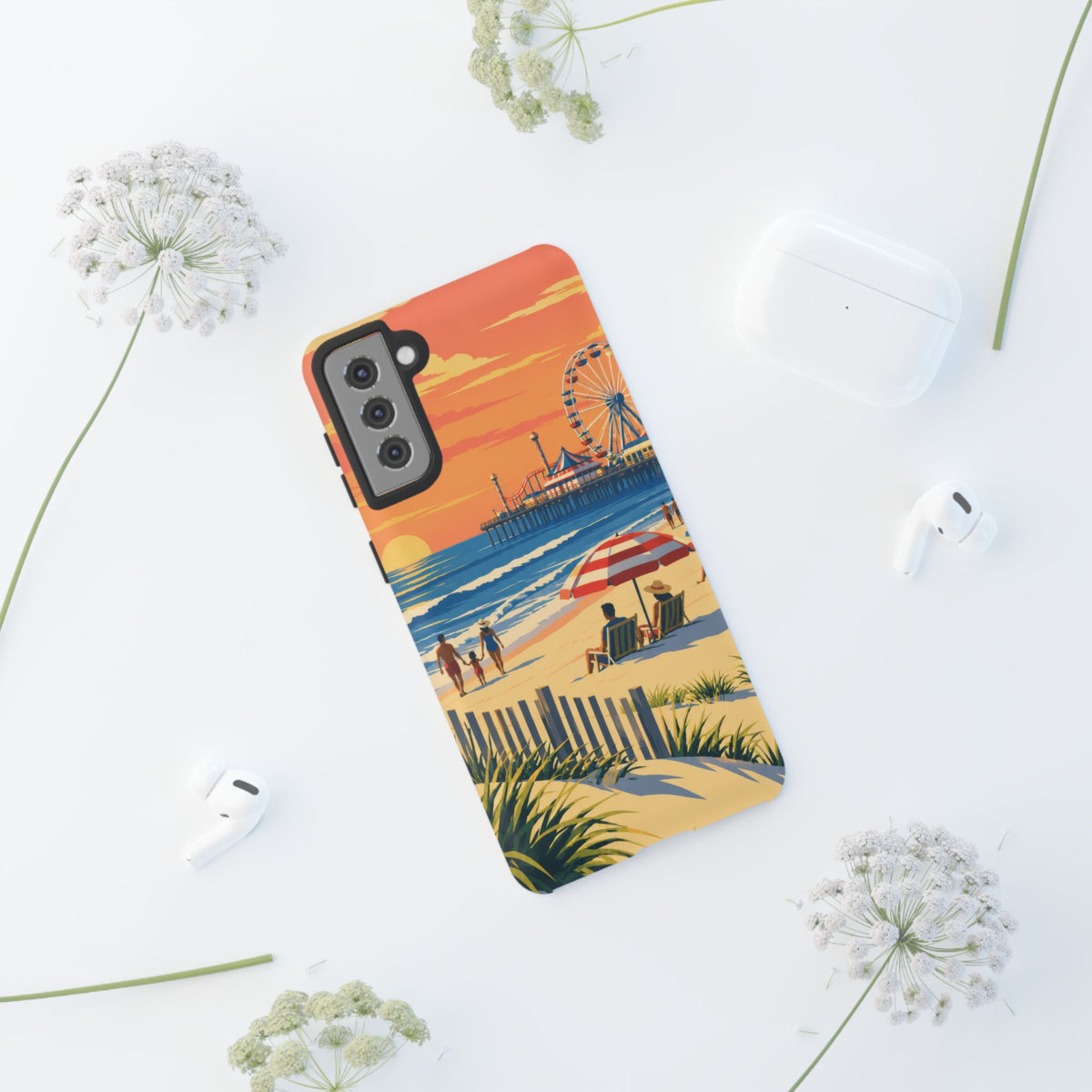 New Jersey Shore — Boardwalk Summer Samsung Galaxy Tough Case