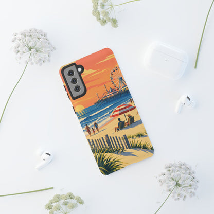 New Jersey Shore — Boardwalk Summer Samsung Galaxy Tough Case