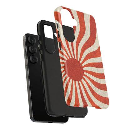 Terracotta Sunburst Samsung Galaxy Tough Phone Case