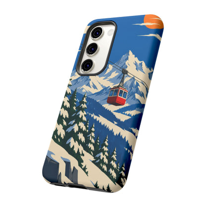 Swiss Skiing — Lift to the Sky Samsung Galaxy Tough Case