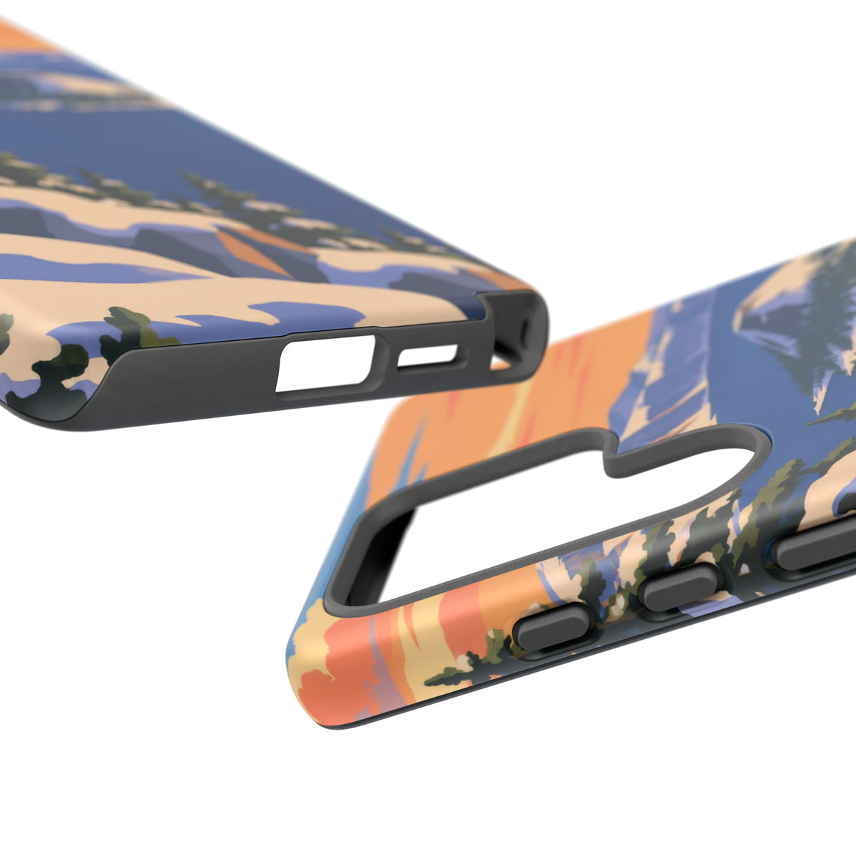 Crater Lake — Winter Caldera Samsung Galaxy Tough Case