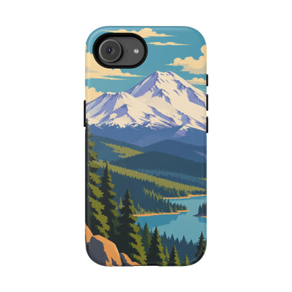 Mount Shasta — Snowlight iPhone Tough Case