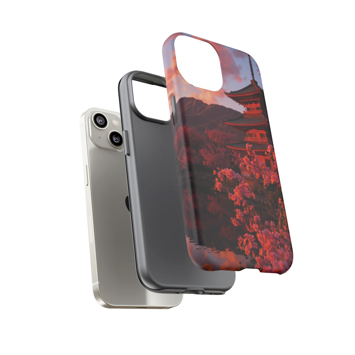 Pagoda Afterglow iPhone Tough Phone Case