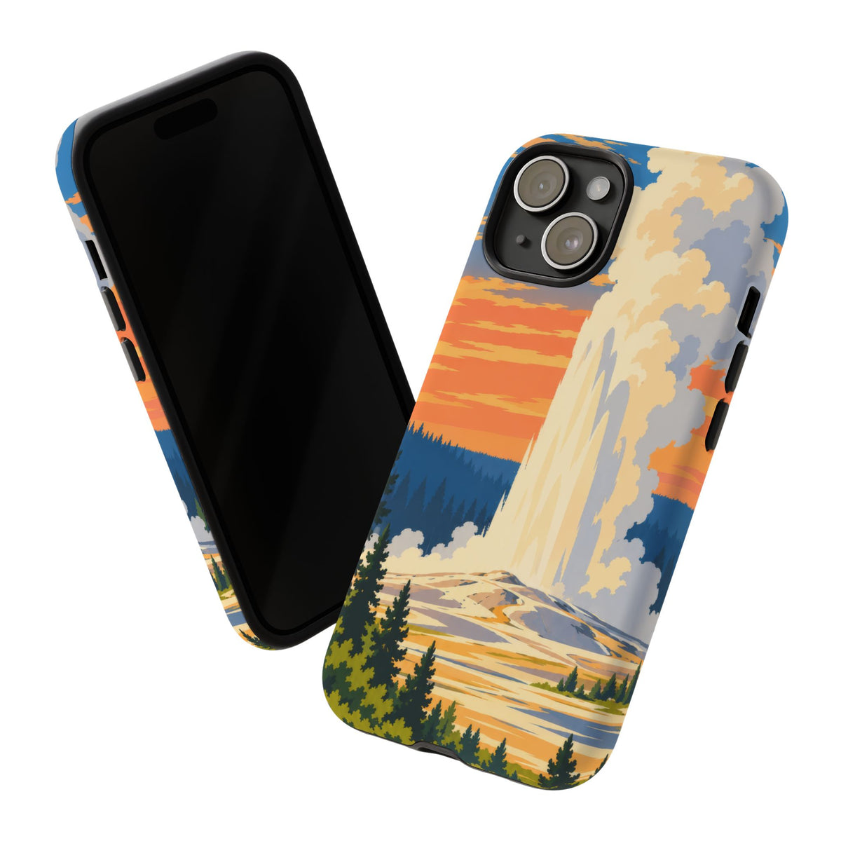 Yellowstone — Geyser Dawn iPhone Tough Case