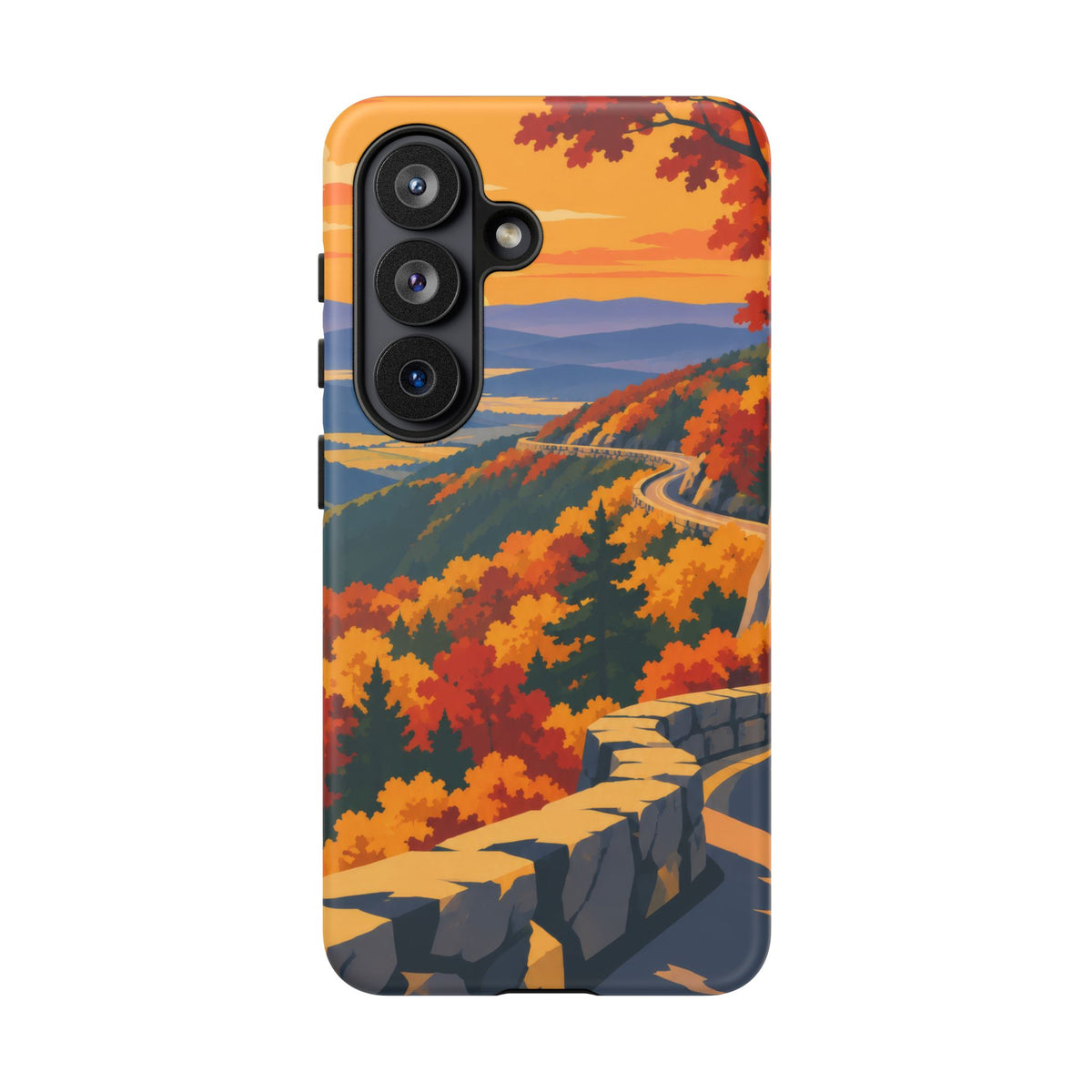 Skyline Drive — Overlook Gold Samsung Galaxy Tough Case