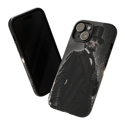 Abe after Midnight iPhone Tough Case | noir lincoln
