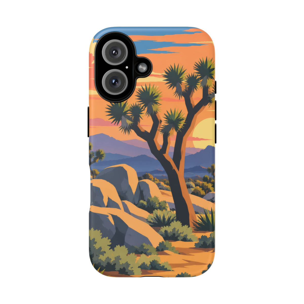 Joshua Tree — Desert Silhouettes iPhone Tough Case