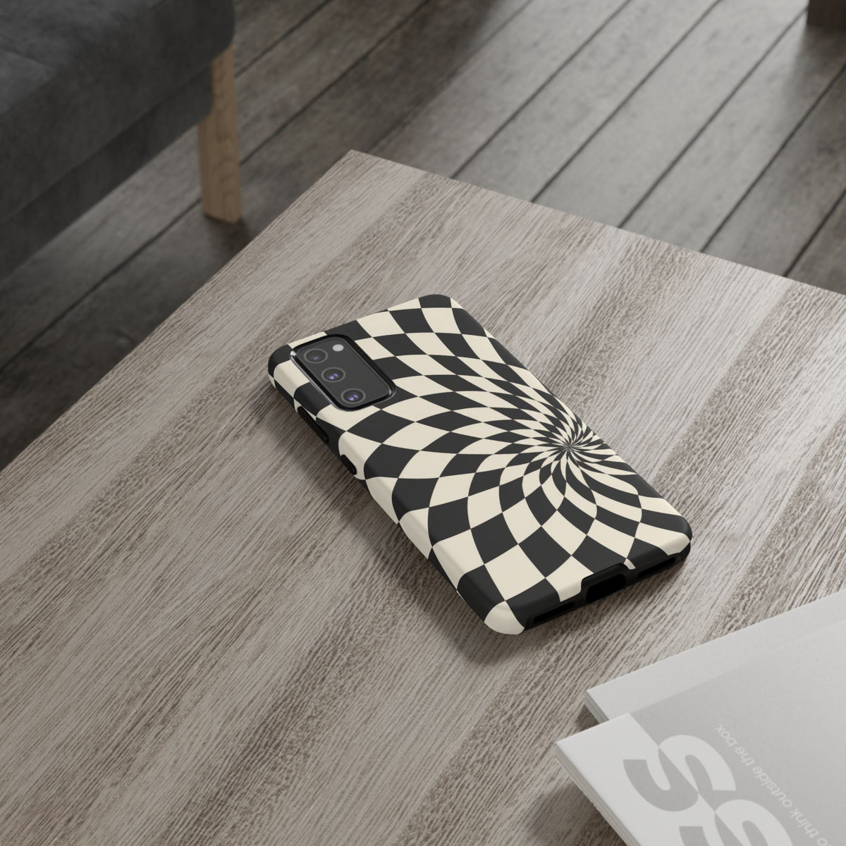 Twist Theory Samsung Galaxy Tough Case | Optical Checkerboard