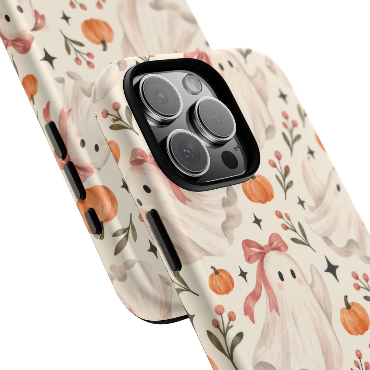Blush Boo Social iPhone Tough Case | cute ghost
