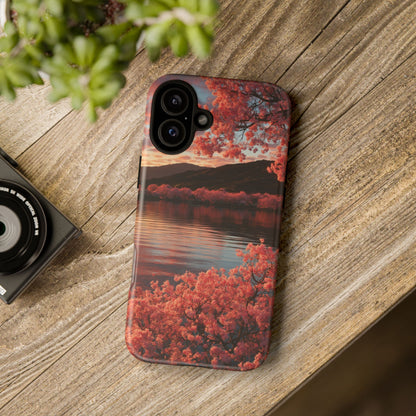 Blossom Shore iPhone Tough Phone Case