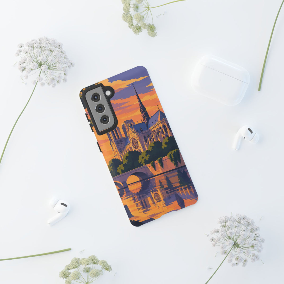 Notre Dame — Cathedral Twilight Samsung Galaxy Tough Case
