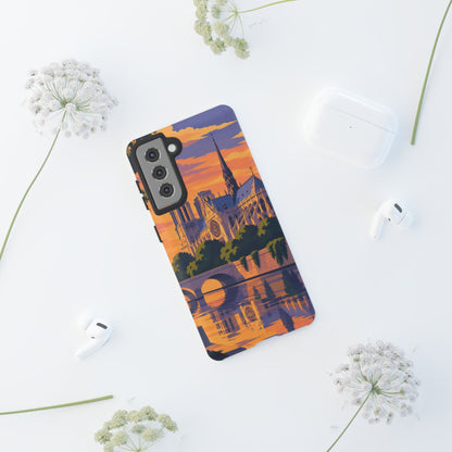 Notre Dame — Cathedral Twilight Samsung Galaxy Tough Case