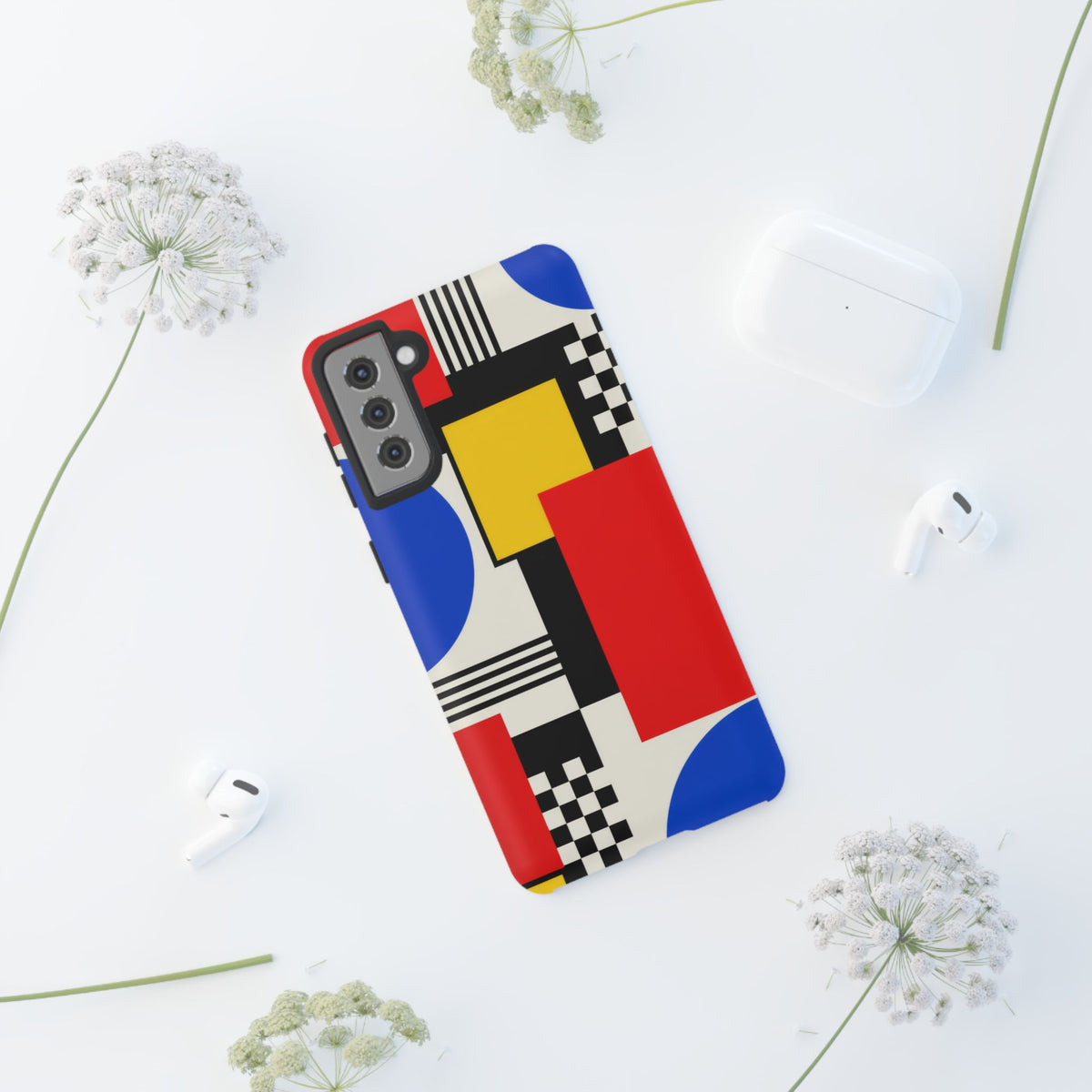 Primary Frequency Samsung Galaxy Tough Case | Primary Color Geometry