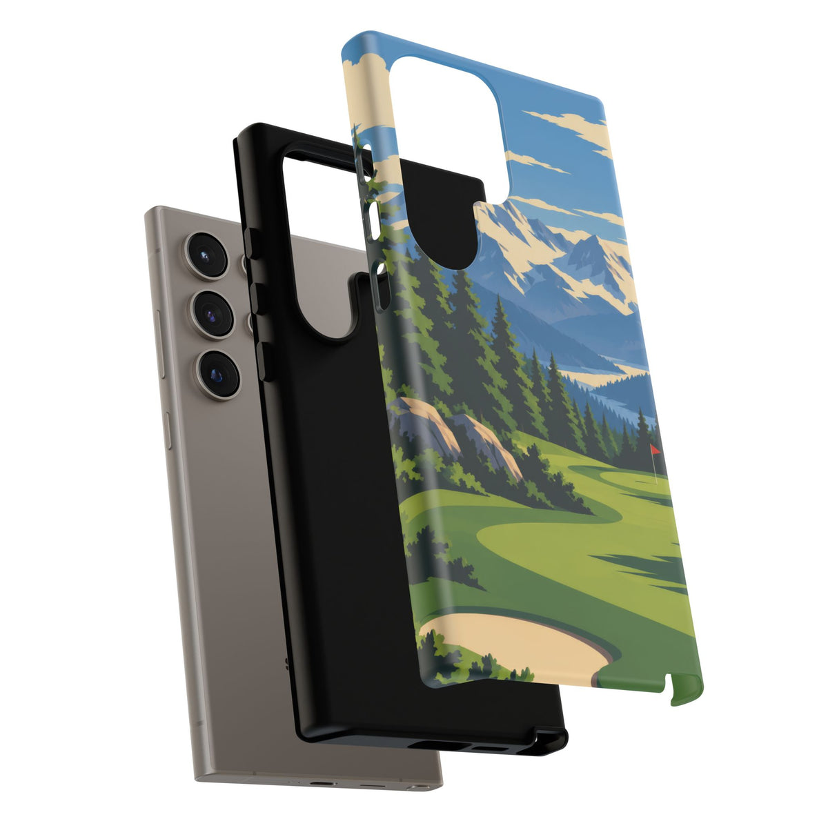 Mountain Golf — Alpine Fairway Samsung Galaxy Tough Case